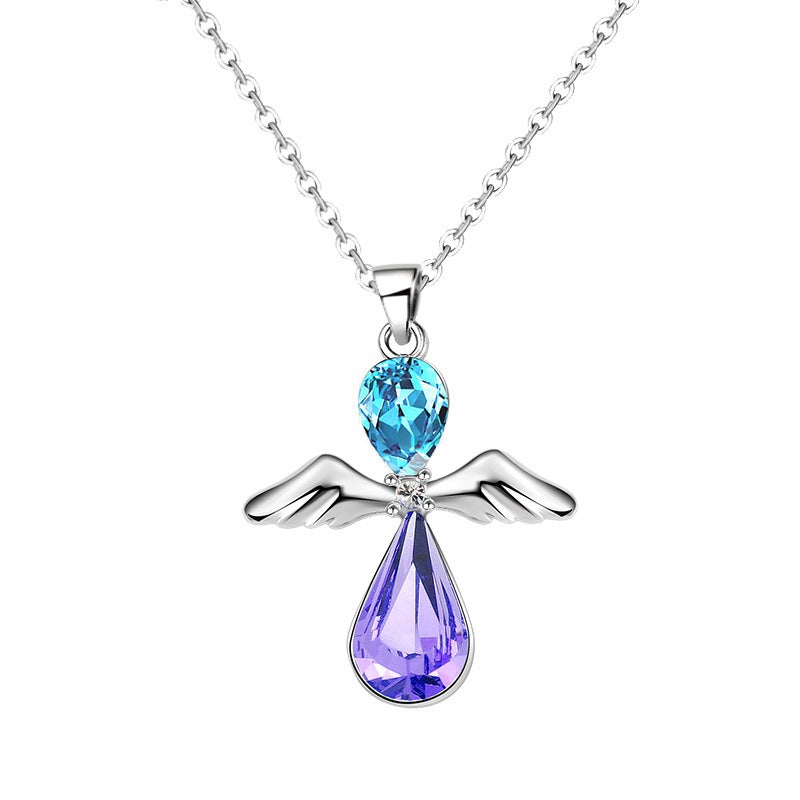 Crystal Angel Necklace
