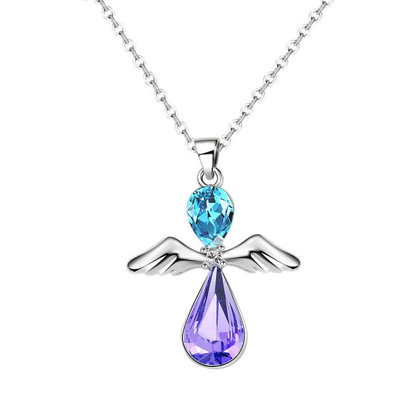 Crystal Angel Necklace