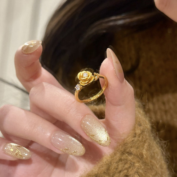 Flower Ring - Adjustable