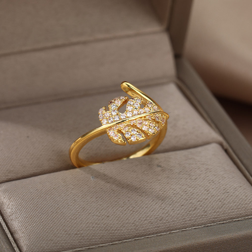 Leaf Ring - Adjustable