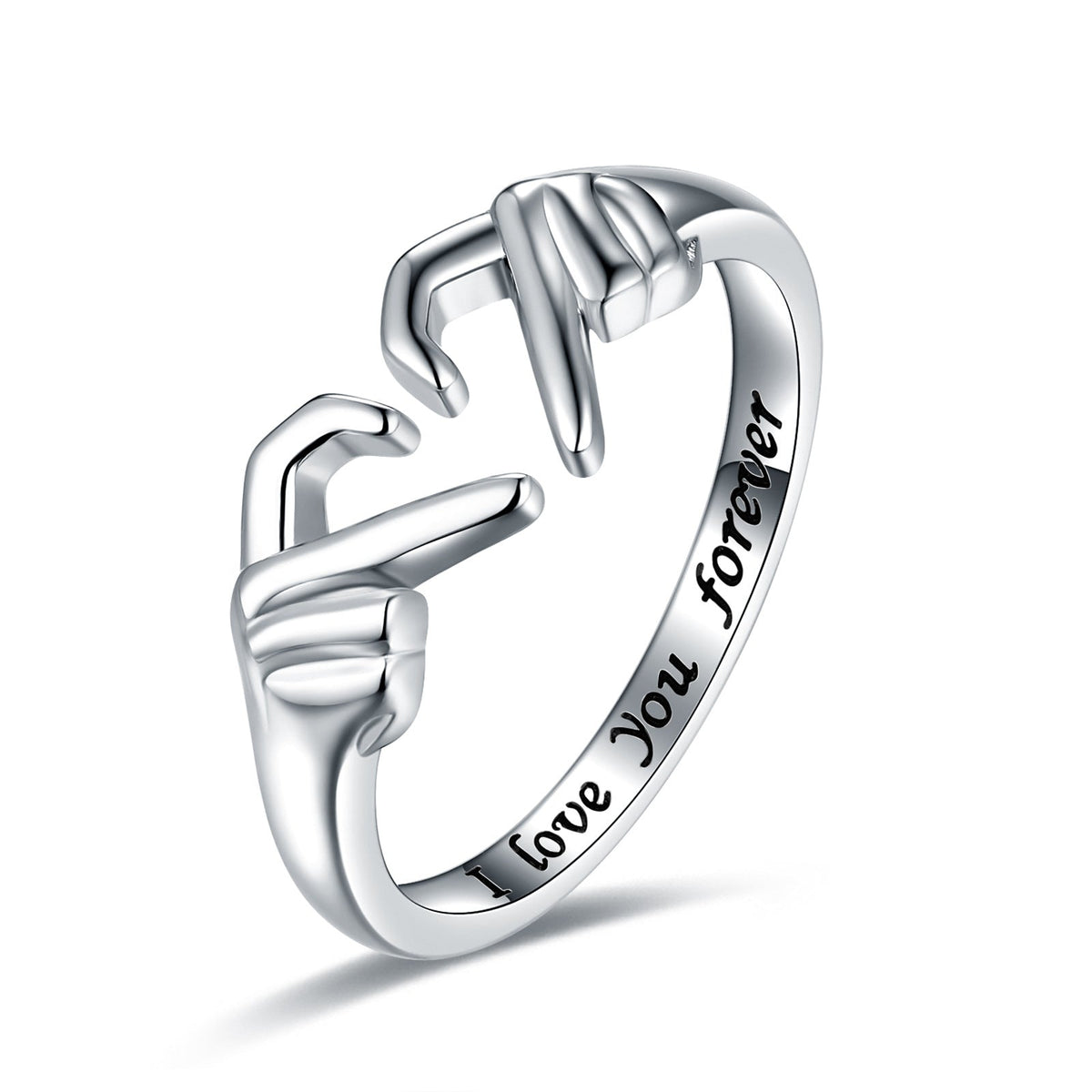 Heart Hand Ring - Adjustable